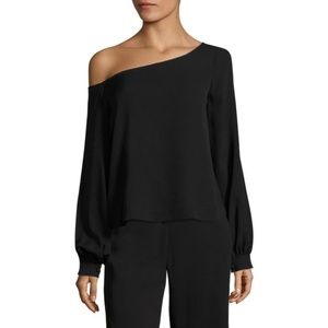 A.L.C. Nevia One-shoulder top